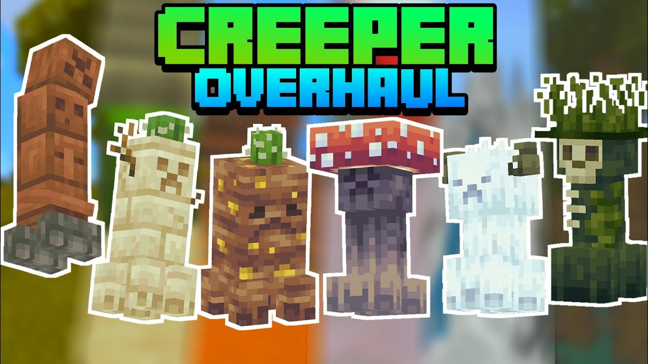 Minecraft: Creeper Overhaul [Mod/Addon] 