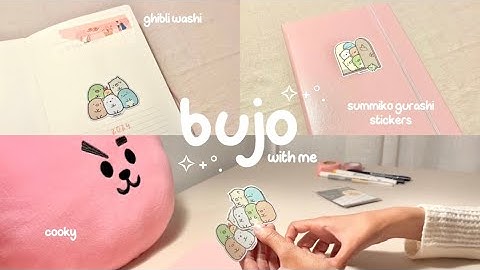 🌷cute bullet journal setup, beginner friendly, ✨ simple minimalist design