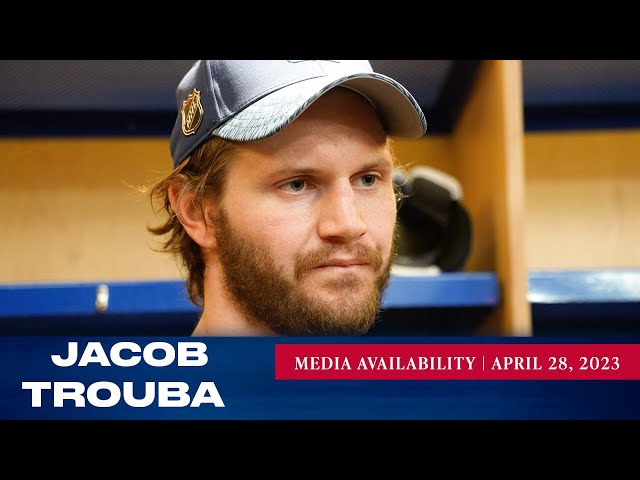 New York Rangers: Jacob Trouba Postgame Media Availability