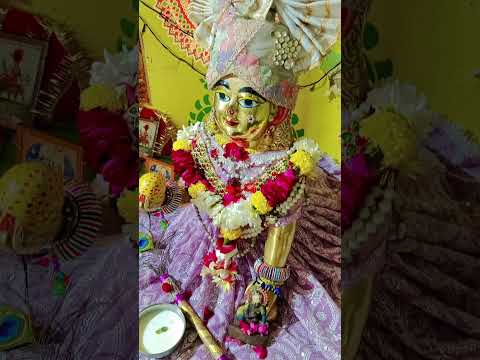 तेरे चरण कमल की सेवा मेरा सौभाग्य बने #radhekrishnalovestory #radhekrishnaa #shortsfeed #shyam