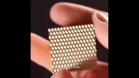 Have you seen this operation? #knurling