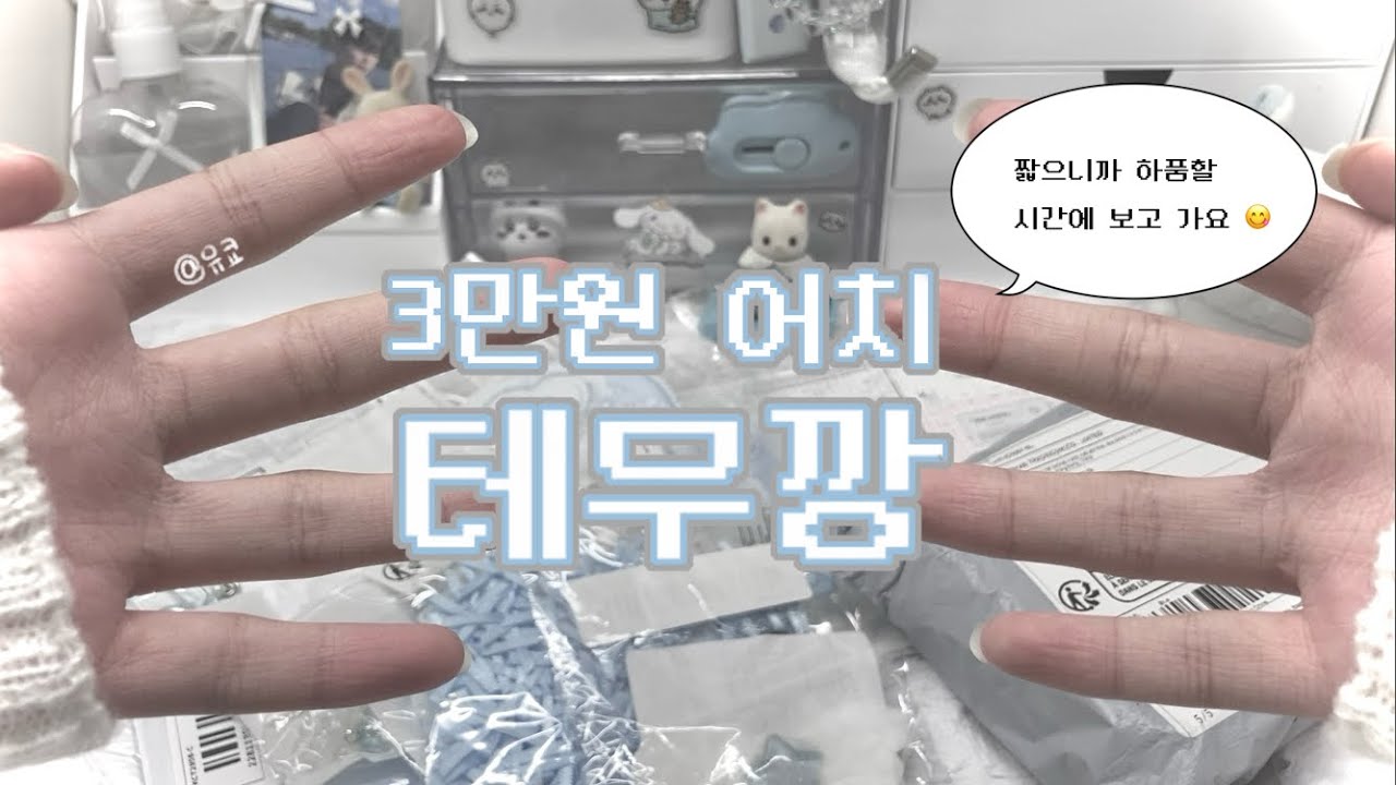 3만원 어치 테무깡 🩵 테무깡 • 다이브 • 제로즈 • 파랑계