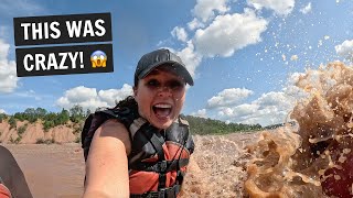 We went TIDAL BORE RAFTING in Nova Scotia (and it was CRAZY! 😱)