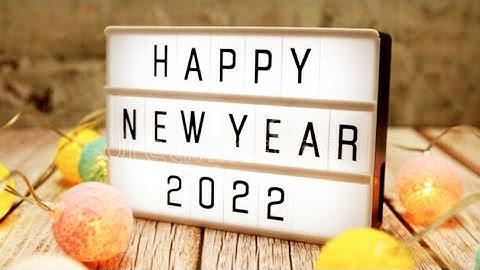 Happy New Year 2022 | Happy New Year 2022 Whatsapp Status HD | New Year Animated Video Count Down