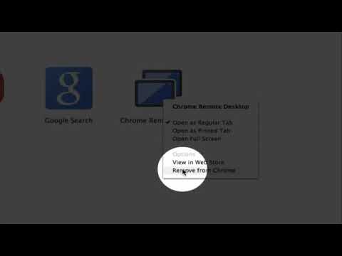 how to uninstall chrome remote desktop