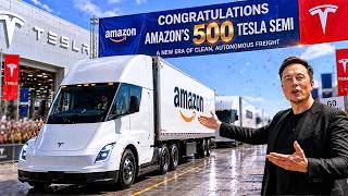 Tesla Semi TAKES OVER The Industry: Amazon’s 500-Truck Deal Is FINALLY OFFICIAL!