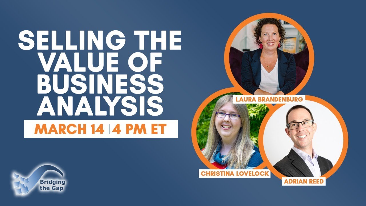 Selling the Power & True Value of Business Analysis | Insights from the Experts