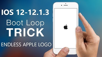 How To Fix Stuck At Apple Logo Endless Reboot Trick iOS 11-12 iPhone, iPod & iPad