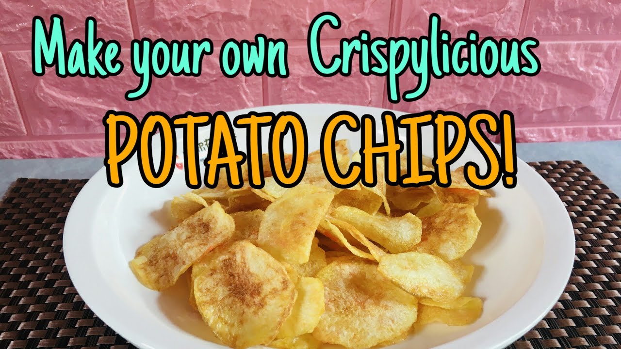 CRISPY POTATO CHIPS | HOMEMADE CHIPS 😍 - YouTube