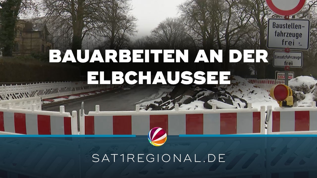 Baustelle Elbchaussee: Anwohner in Sorge um künftige Parkplatzsituation