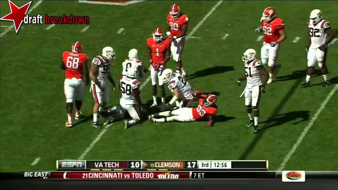 Jack Tyler vs Clemson (2012)