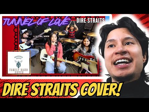 ARTIST REACTION | Tunnel Of Love by Dire Straits | Missioned Souls | family band studio cover
