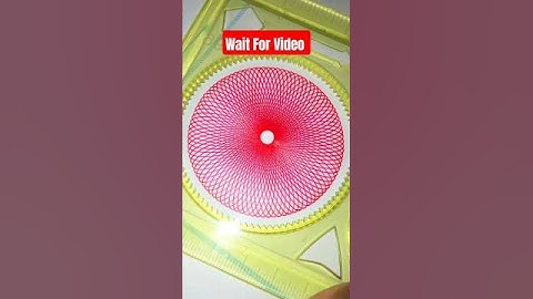 Wait For End 🔥🚀 | Spirograph Drawing | #Atik_Mia_official #shorts #shortvideo #spirograph