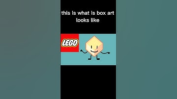 BFDI originally made legos?