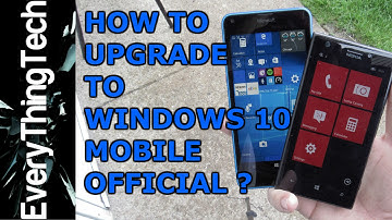 How to upgrade to Windows 10 Mobile Official?