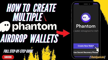 How to Create multiple phantom Airdrop wallets (Simple Step-by-Step Guide)