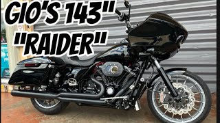 GIO’S 143” ROADGLIDE “RAIDER”…..WHO SAYS BIG MOTORS CAN’T BE DAILY RIDERS??