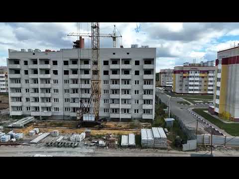 ЖК "Микрорайон Первый". Ход строительства, сентябрь 2022г