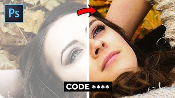 Hidden Code I Photoshop Tutorial I Mr Design 1995