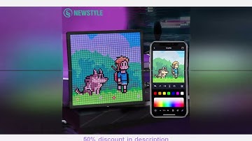 Latest Products You Must Know! LED Pixel Display 64x64 RGB LED Matrix Panel Programmable Pixel A