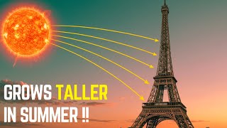 Why the Eiffel Tower Gets Taller Every Summer