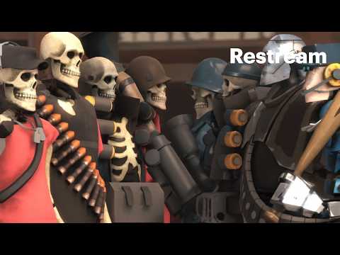 6 Pnd3j0s luchando contra el registro de la linea: Team Fortress 2 Mann Up