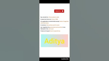 CPC 1908 | lecture series in short by @GAURAV-LLB-DU || #shorts #yt #law #cpc #rjs #judiciary