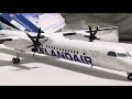 ICELANDAIR DASH 8 Q400 in 1:200 scale JC WINGS WITH FRIENDS ATR 42-600 CRJ