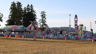 Midway Setup at the Saanich Fair 2023