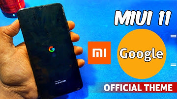 Best Theme For MIUI 11 | Google Boot Animation | Supported Dark Mode - Available in Theme Center