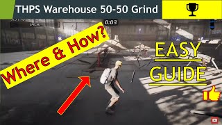 50-50 the big rail gap Warehouse - Tony Hawk Pro Skater 1 and 2