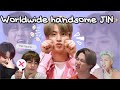 Mootata jin being wellknown worldwide handsome bts and other kpop idols reaction