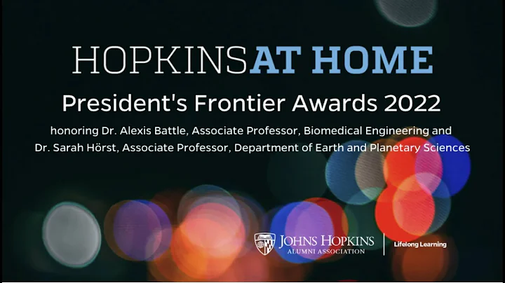 President's Frontier Award Lectures 2022