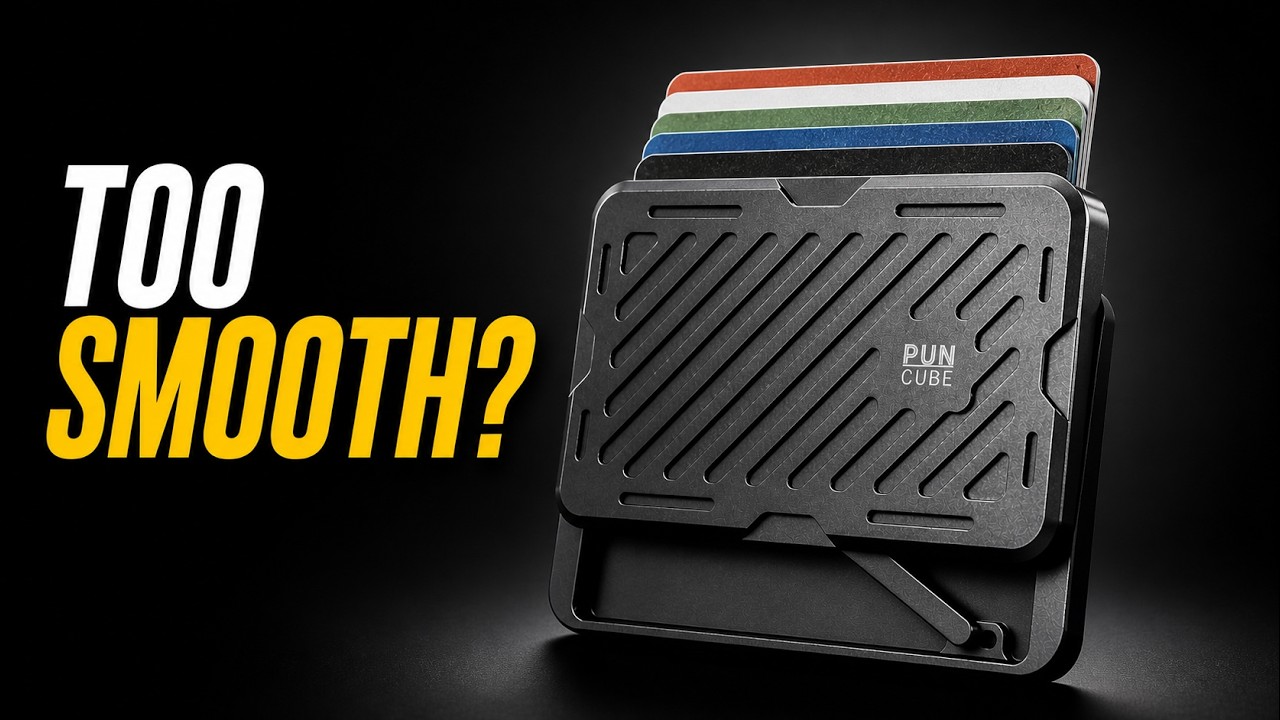 This Wallet is TOO SMOOTH… (PunCube Mech Wallet Review) - YouTube