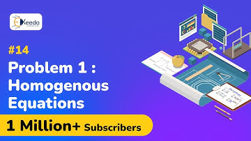 Problem 1 Based on Homogenous Equations