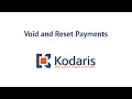Void and Reset Payments in the Portal