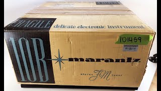 Unboxing a NOS Marantz 10B Tube Tuner  SUPER RARE + FIRST EVER on YouTube
