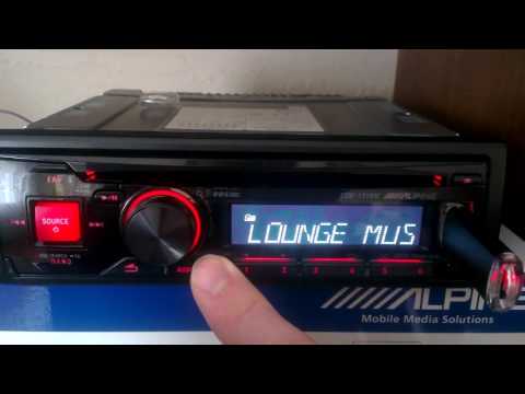 Alpine CDE-171 RR ( Обзор без Слов )