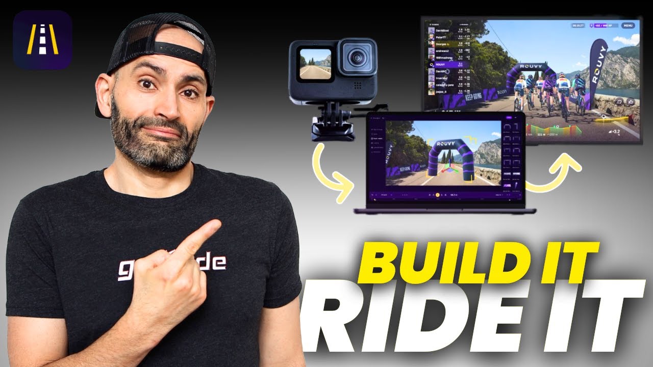 From GoPro to Virtual Ride — Rouvy’s Route Creator is Wild