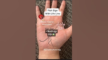 Palmistry | Wealth and Rich sign fish | #palmistry #palmreading #shorts #videos #online #learn