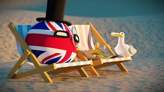 UK vs SEAGULL | Countryballs Animation by PWA 51,918 views 1 month ago 1 minute, 17 seconds