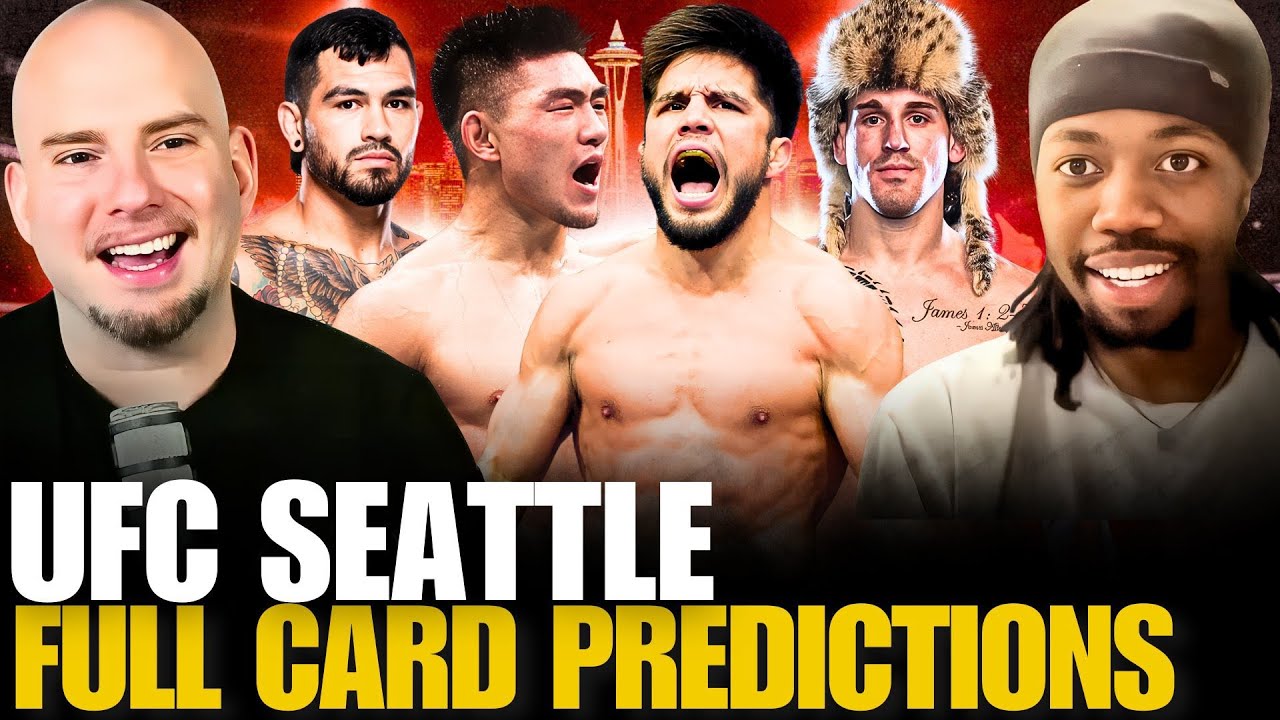 UFC Seattle FULL CARD Predictions