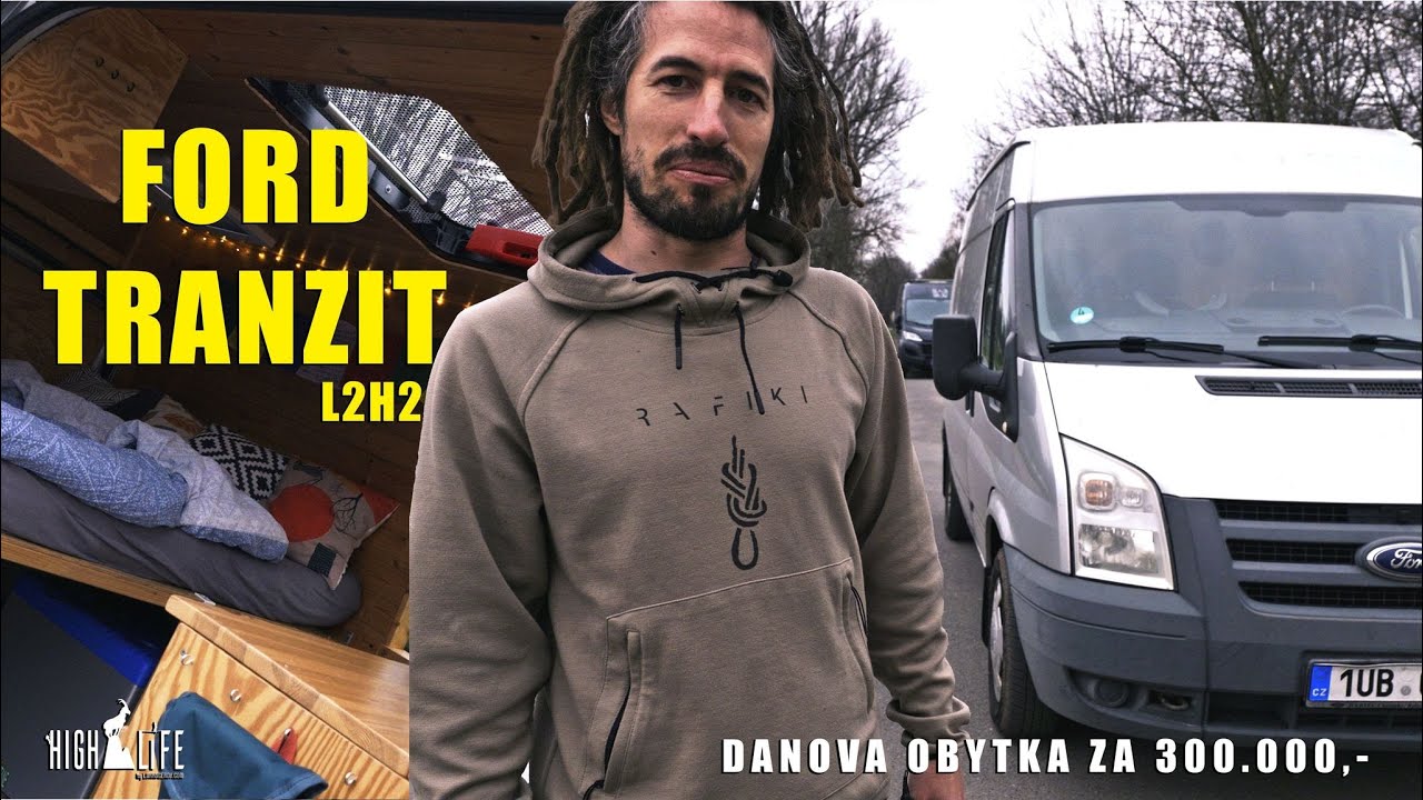DANŮV OBYTNÝ FORD TRANSIT za 300k || Vanlife || Obytná dodávka
