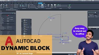 How to make AutoCAD Dynamic Block | Stretch & Scale Command - Part 1