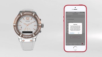 Hoe de verbinding tussen een iOS-apparaat & de GUESS Connect Smartwatch herstellen