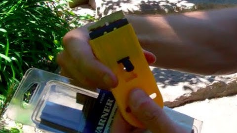 How To Replace Scraper Blade