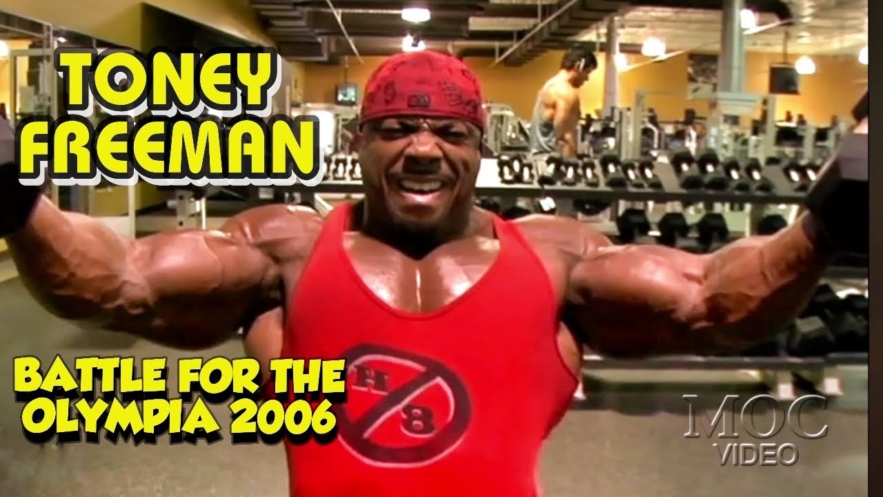 Toney Freeman - Back and Shoulders Workout - Battle For The Olympia 2006