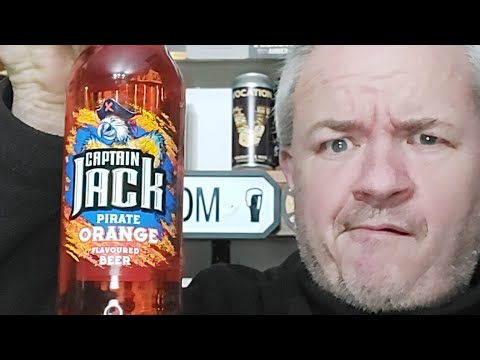 Captain Jack Pirate Orange Beer - Lager Review