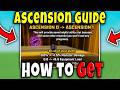 How to ASCEND &amp; GET ASCENSION FRAGMENTS in VV ULTIMATUM Roblox