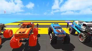 Monster Truck Mega Ramp Extreme Racing - Impossible GT Car Stunts Driving Gadi game Android Game #1